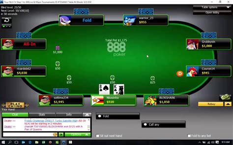 online poker 888.